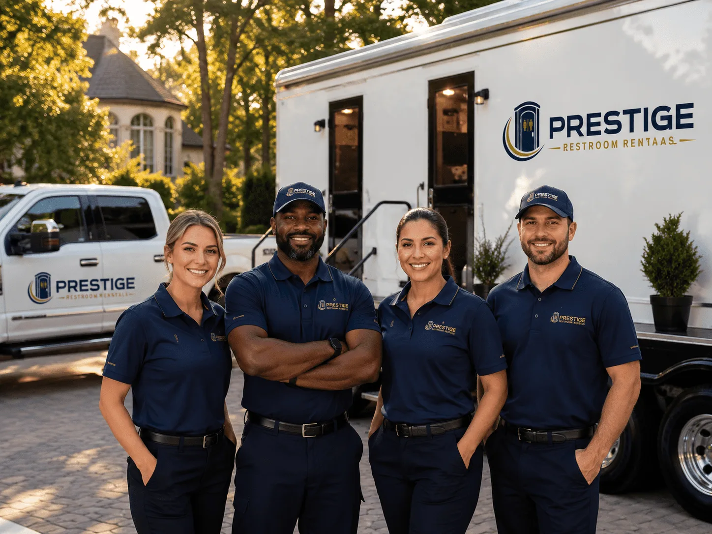 Trusted Luxury Portable Restrooms company in Winfred, SD